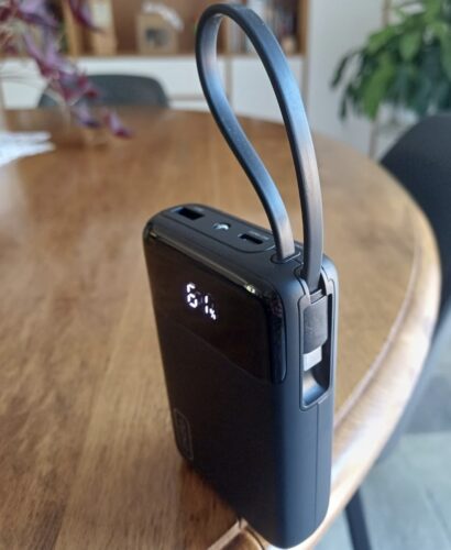 INIU Batterie Externe 25000mAh 100W Power Bank MacBook Steam Deck iPhone Samsung photo review