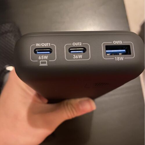 INIU Batterie Externe 25000mAh 100W Power Bank MacBook Steam Deck iPhone Samsung photo review