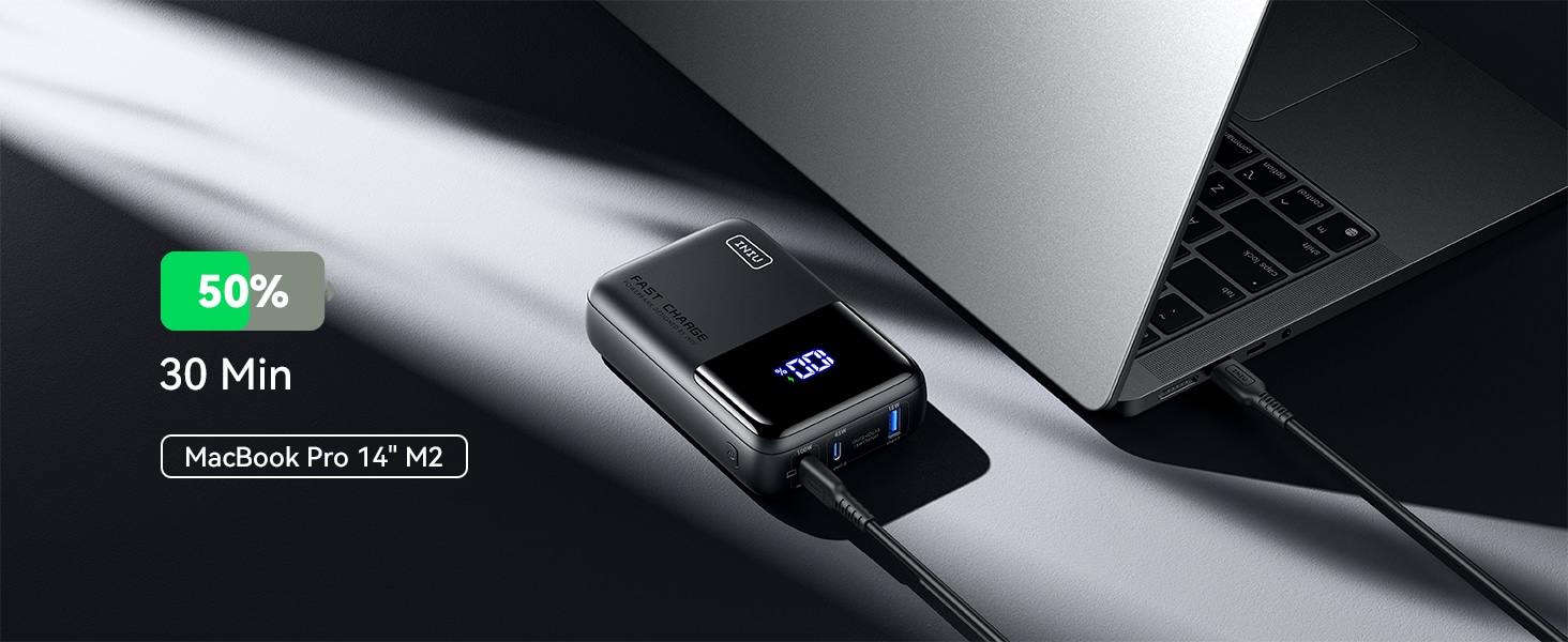 MacBook Pro charge rapide 25 minutes